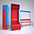 Sports Locker Room Furniture: Versatile and Functional 3D model small image 1