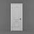 Elegant K-72GF Model Door 3D model small image 1