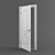 Elegant K-72GF Model Door 3D model small image 2