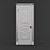 Elegant K-10GF Model Door 3D model small image 1