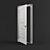 Elegant K-10GF Model Door 3D model small image 2