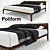 Elevate Your Sleep: Poliform Memo Bed 3D model small image 1