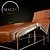Sleek TRAFFIC Chaise by Magis 3D model small image 3