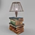 Industrial Vintage Metal Lamp 3D model small image 1