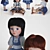 Vintage Soviet Doll: 80s LenIgrushka 3D model small image 3