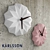 Karlsson Origami Ceramic Wall Clock 3D model small image 2