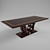 Classic Style Dining Table 3D model small image 1