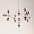 Modo Chandelier: Sleek and Stylish Hanging Lamp 3D model small image 1