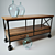 Rustic Industrial Console 3D model small image 1