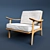 Architectural Visualization Armchair 3D model small image 1