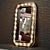 Glamorous Rex Mirror Chandelier 3D model small image 2