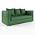 Homemotions Incognito Sofa with Pillows 3D model small image 2