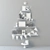 Unique Festive Tree Decor Set 3D model small image 3