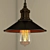 Metal Finish Ceiling Lamp 3D model small image 1