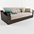Modern & Versatile Allegro Sofa 3D model small image 1