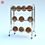 12-Ball Stand with 2 Popular Basketball Goals 3D model small image 1