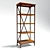 Gaudi Loft Bookshelf 3D model small image 1