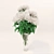 Elegant White Chrysanthemum Bouquet 3D model small image 2