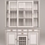 Keywest Oak Cupboard: Versatile Design for Style and Functionality 3D model small image 3