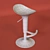 Modern Loft Bar Stool 3D model small image 2