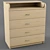 Convertible Baby Chest: Space-Saving & Stylish 3D model small image 2