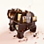 V-Ray Bear Decor Set 3D model small image 2