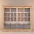 Reclaimed Vintage Bookcase: Timeless Elegance 3D model small image 1