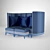 Elegant Comfort Sofa 3D model small image 1