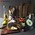 "Savor & Slice: Kitchen Set 3D model small image 1