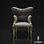 Luxurious YSL Chair: Exquisite Style 3D model small image 1