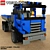 Advanced LEGO Technic Container Truck 3D model small image 1