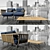 Italian Design Welcome Sofa Set 3D model small image 1