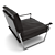 Elegant Casadesus Chair 3D model small image 3