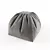 Cozy Cloud Pouf 3D model small image 1