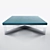 Square Coffee Table: Meridiani Cross 3D model small image 1