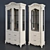 Elegant Milano Showcases - Two Sizes 3D model small image 1