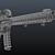 Custom AR-15: Precision Weapon Bundle 3D model small image 2