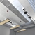 Versatile Ceiling Panels: Perforated, Acoustic, Diffusers 3D model small image 2