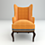 LCI Art No92 Chair - Modern Comfort and Style 3D model small image 2