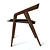 Sleek Katakana Chair by Sean Dare 3D model small image 2