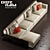 Ditre Italia URBAN - Distinctive Modern Sofa 3D model small image 2