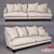 Harold Collection: Classy Sofa 3D model small image 1