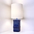 Heritage Boy Ceramic Table Lamp 3D model small image 1