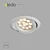 15W TD36 Round LED Downlight 3D model small image 3