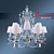 Baccarat Zenith 12-Light Chandelier 3D model small image 1