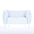 Luxurious Cassina Le Grand LC3 3D model small image 2