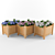 Wooden Box Hydrangea Collection 3D model small image 1