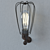 Vintage Rustic Wall Sconce 3D model small image 1