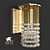 Arte Lamp Gold Crystal Wall Sconce 3D model small image 1