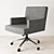 Elegant Swivel Chair | W24.5" D31" H37.5 3D model small image 3